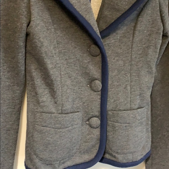 Schoolboy style jacket in comfy fleece from Simons - Picture 3 of 5